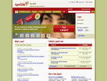 Tablet Screenshot of agentsolo.com